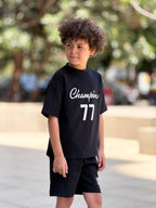 Champion 77 Cotton Set - Midnight kids cotton set