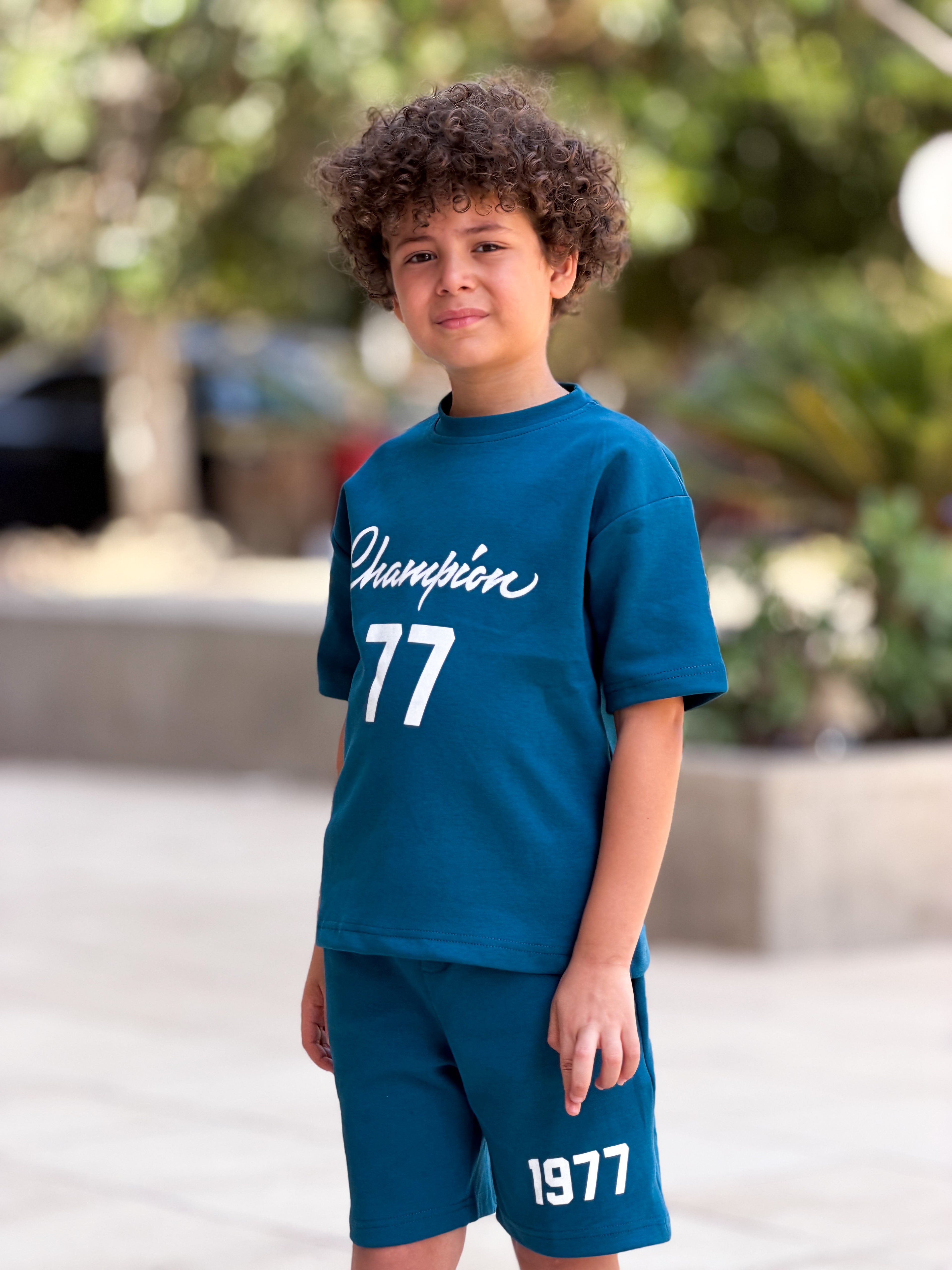 Champion 77 Cotton Set - Ocean kids cotton set
