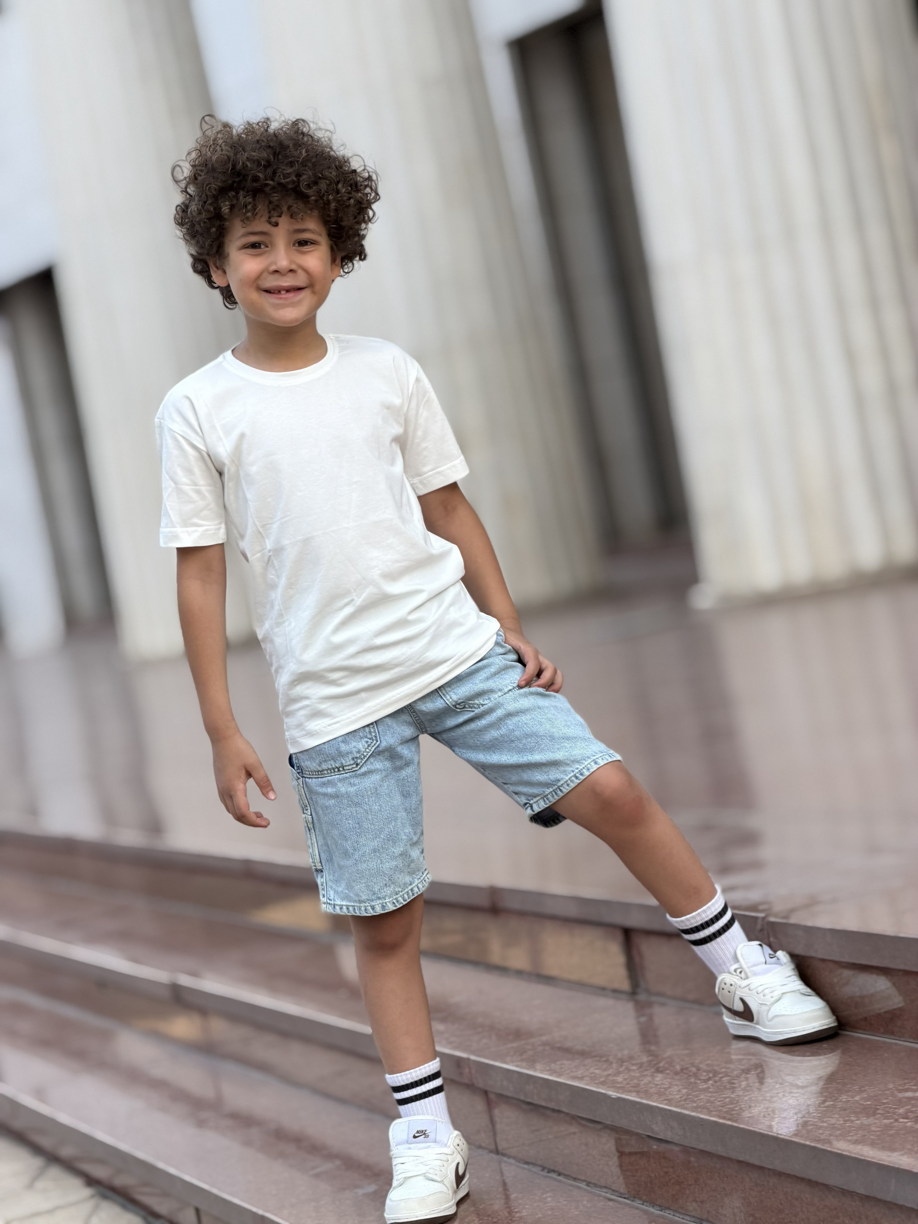 Kids' Basic T-Shirt - White