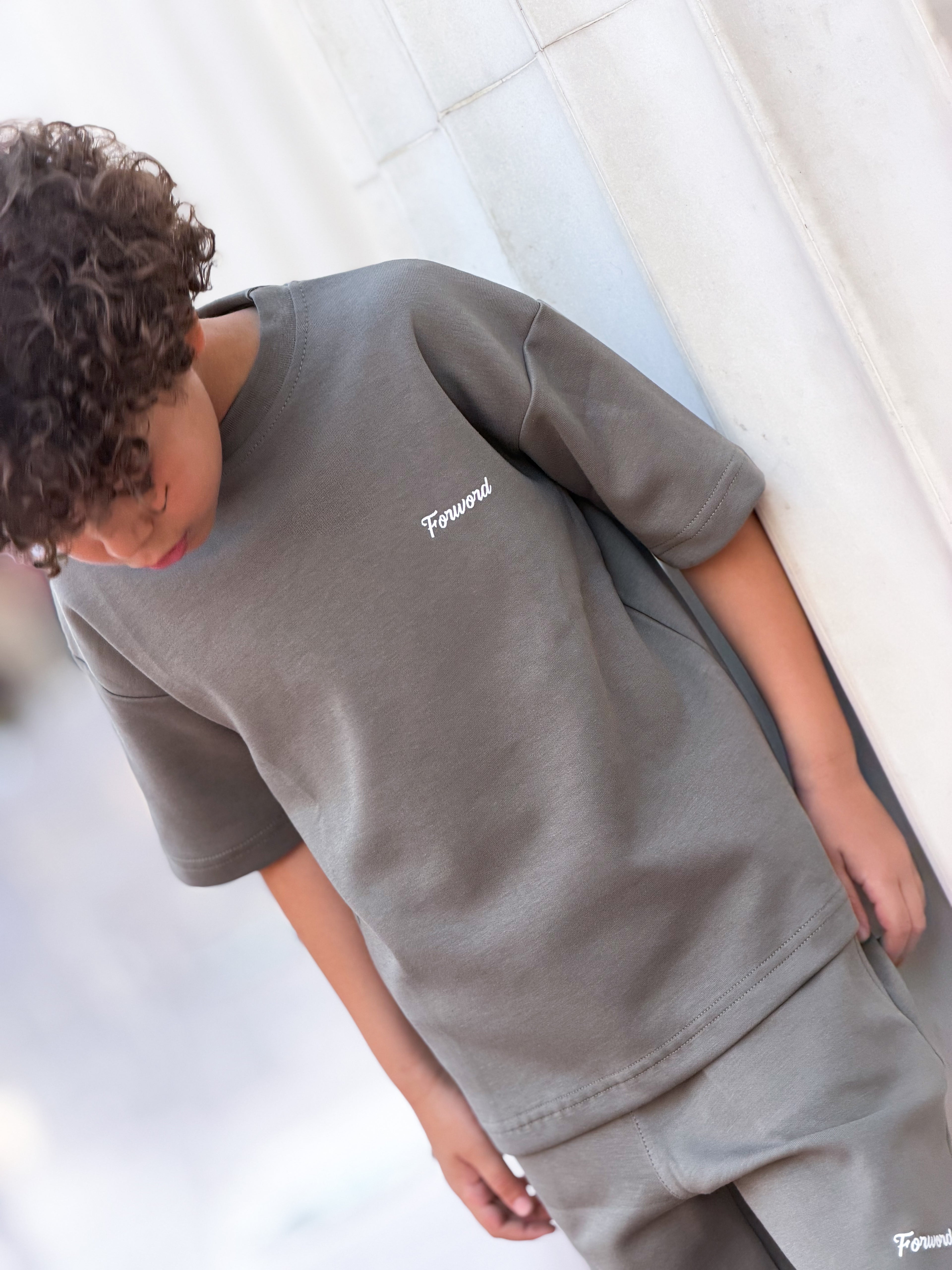 Forward Cotton Set - Smoke kids cotton set