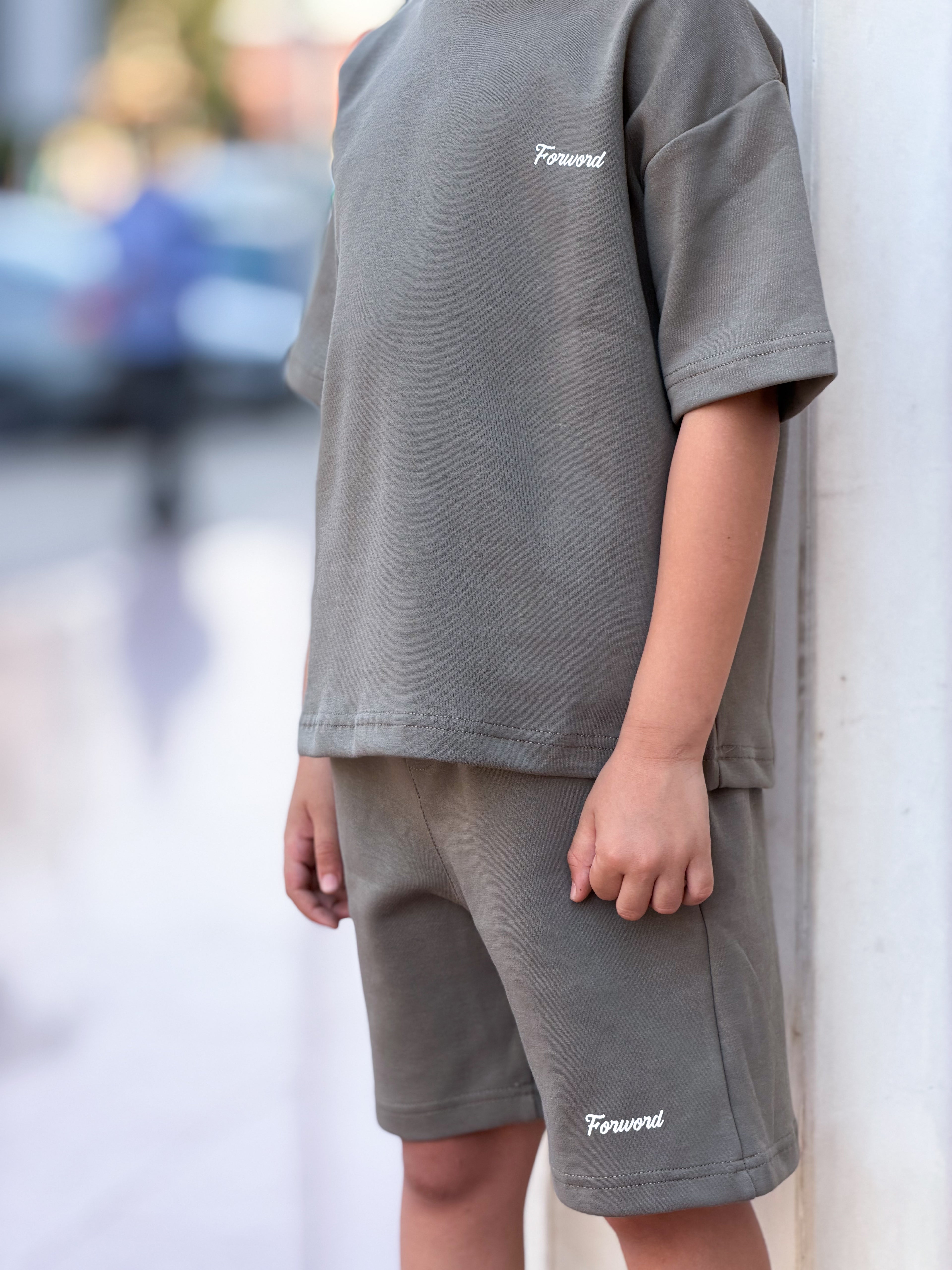 Forward Cotton Set - Smoke kids cotton set