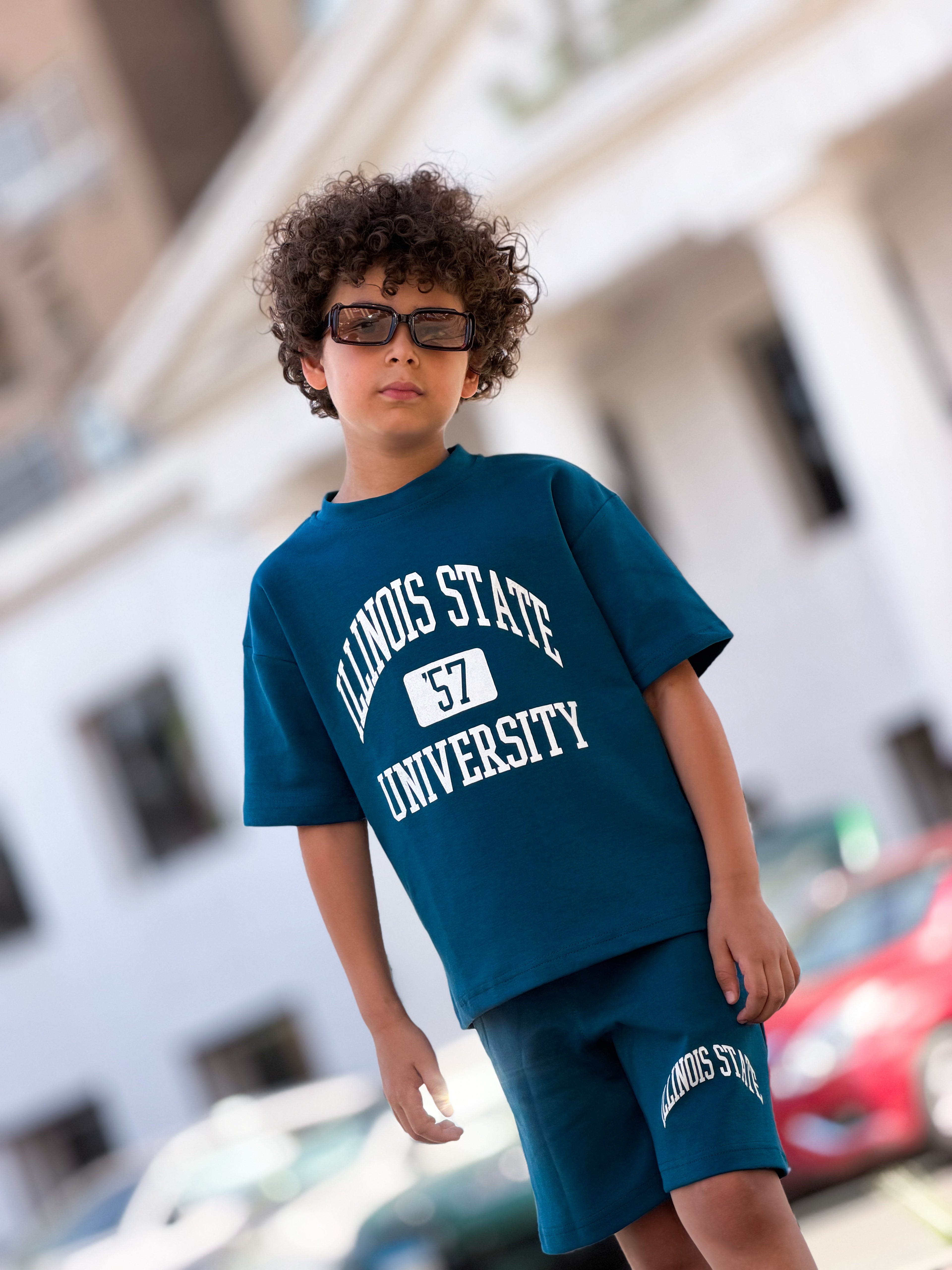 Illinois Cotton Set - Ocean kids cotton set