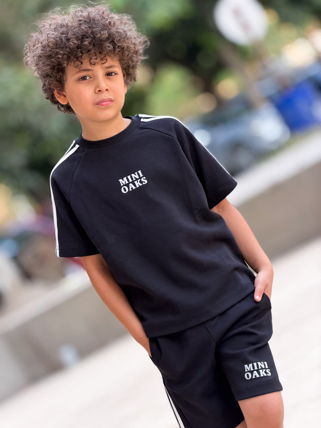 Mini Oaks Signature Set - Midnight kids cotton set